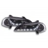 Daylight headlight LED DRL look Opel Tigra 95 03 black