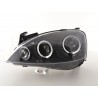 Headlight set Opel Corsa C 01 06 black