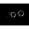 Headlight set Opel Corsa C 01 06 black