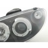 Headlight set Peugeot 206 type S16 99 02 05 black