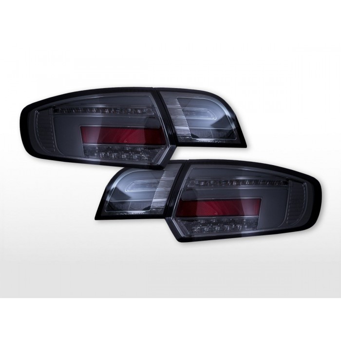 LED taillights set Audi A3 type 8P 03 05 chrome