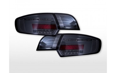 LED taillights set Audi A3 type 8P 03 05 chrome