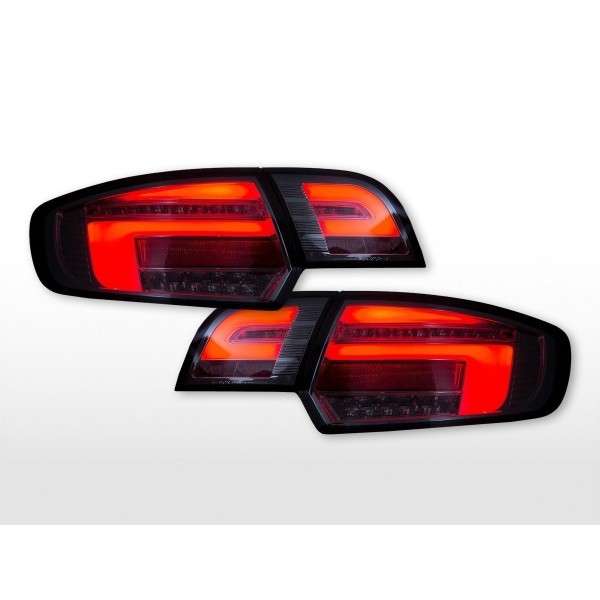 LED taillights set Audi A3 type 8P 03 05 chrome