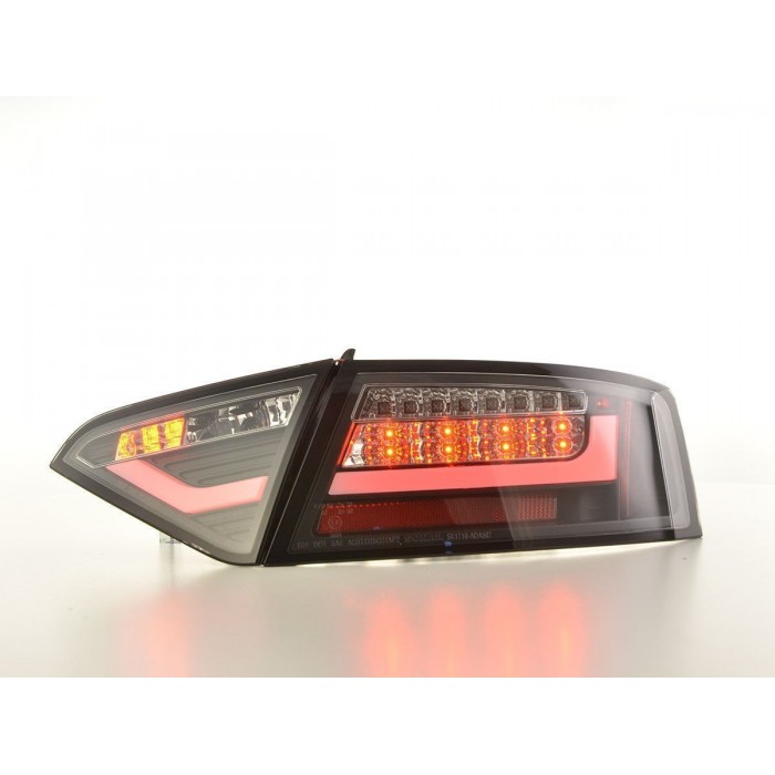 LED taillights set Lightbar Audi A5 8T Coupe Sportback 07 11 black
