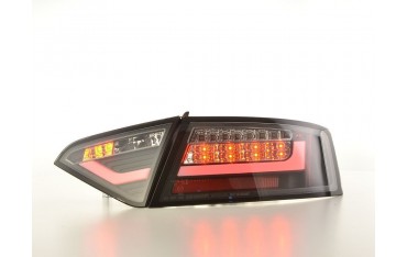 LED taillights set Lightbar Audi A5 8T Coupe Sportback 07 11 black