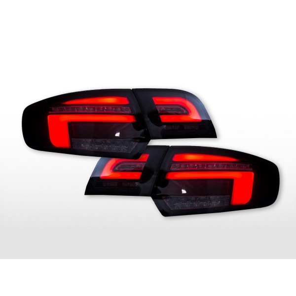 LED taillights set Audi A3 type 8P 03 05 chrome