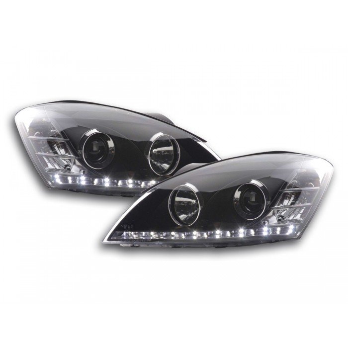 Daylight headlight LED DRL look Kia cee d 5 door Type ED 06 09 black