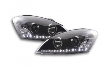 Daylight headlight LED DRL look Kia cee d 5 door Type ED 06 09 black