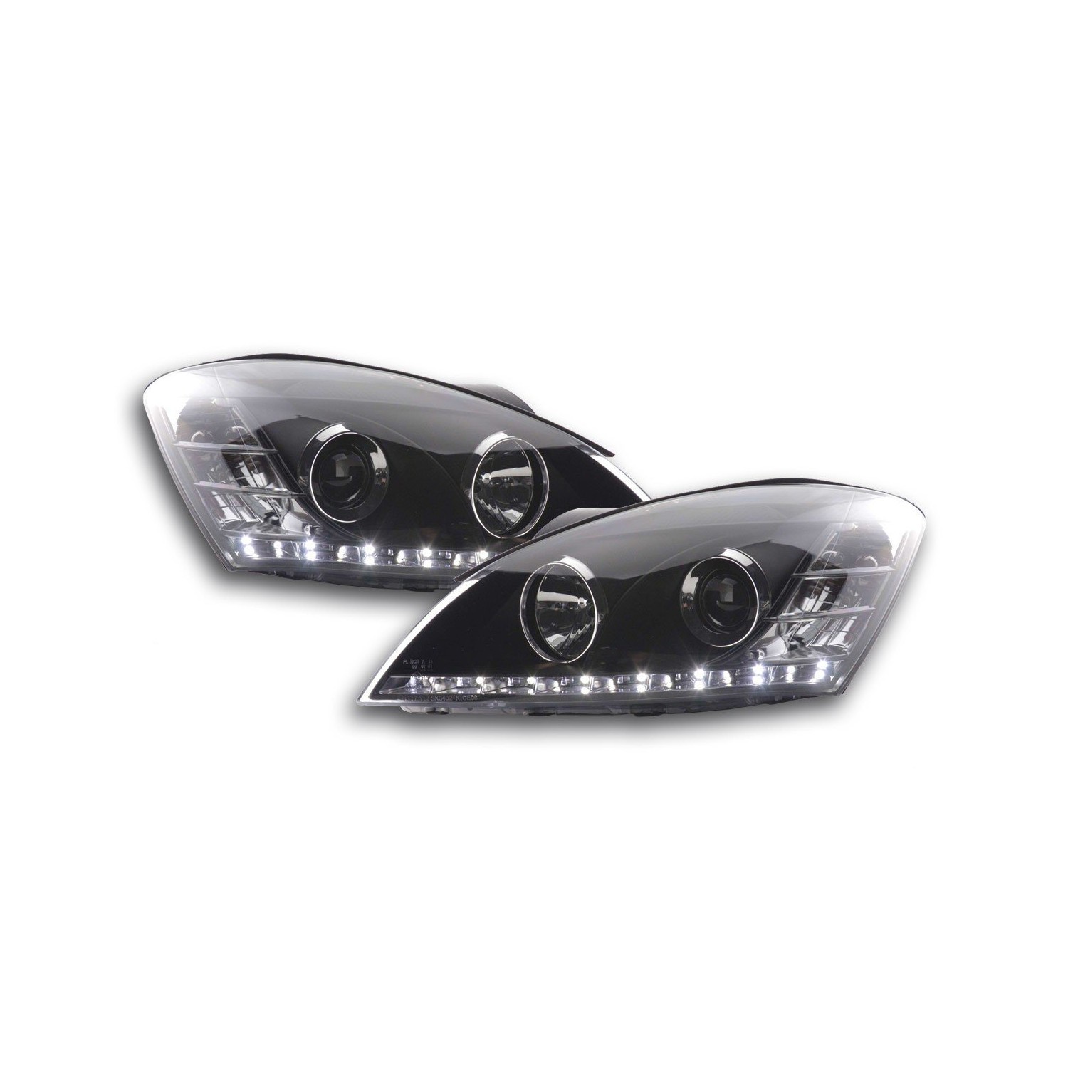 Daylight headlight LED DRL look Kia cee d 5 door Type ED 06 09 black