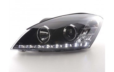 Daylight headlight LED DRL look Kia cee d 5 door Type ED 06 09 black