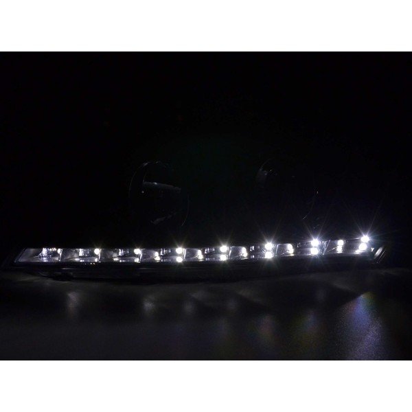 Daylight headlight LED DRL look Kia cee d 5 door Type ED 06 09 black