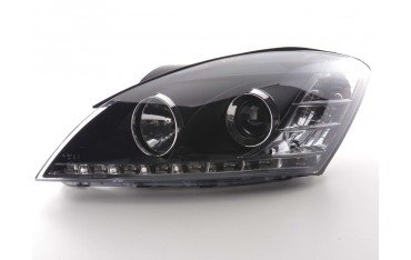 Daylight headlight LED DRL look Kia cee d 5 door Type ED 06 09 black