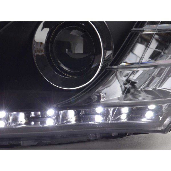 Daylight headlight LED DRL look Kia cee d 5 door Type ED 06 09 black