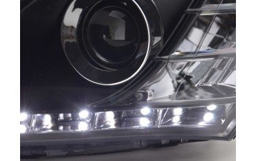 Daylight headlight LED DRL look Kia cee d 5 door Type ED 06 09 black