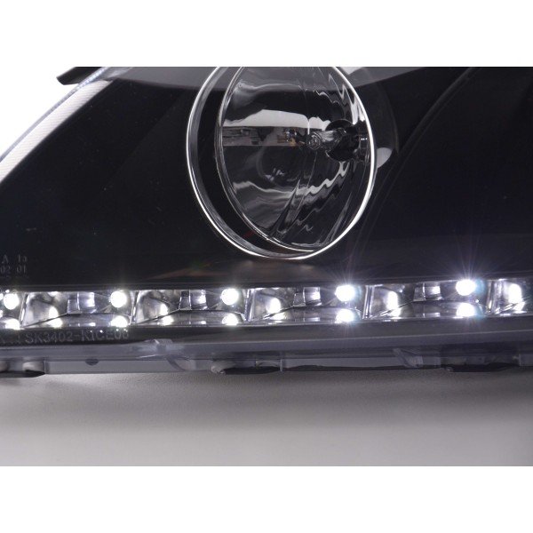 Daylight headlight LED DRL look Kia cee d 5 door Type ED 06 09 black