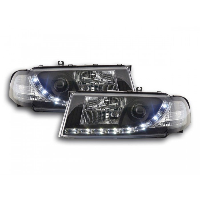 Daylight headlight LED DRL look Skoda Octavia type 1U 01 04 black