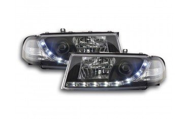 Daylight headlight LED DRL look Skoda Octavia type 1U 01 04 black