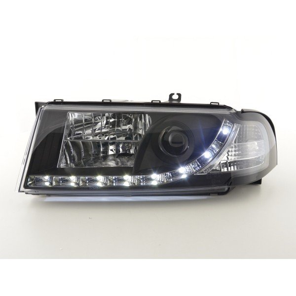 Daylight headlight LED DRL look Skoda Octavia type 1U 01 04 black