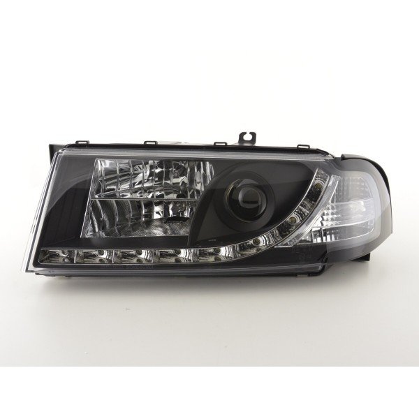 Daylight headlight LED DRL look Skoda Octavia type 1U 01 04 black