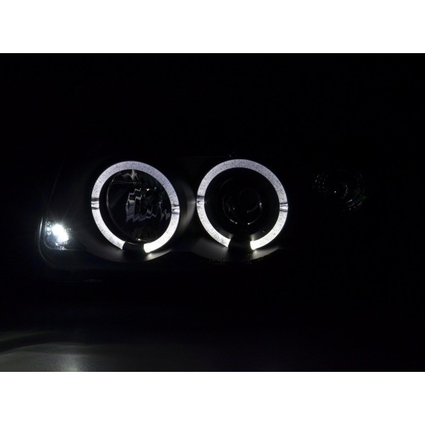 Headlight set VW Polo type 6N 94 99 black