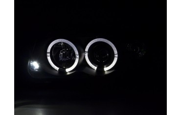 Headlight set VW Polo type 6N 94 99 black