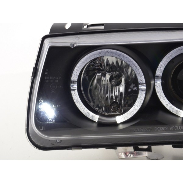 Headlight set VW Polo type 6N 94 99 black