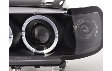 Headlight set VW Polo type 6N 94 99 black