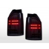 LED taillights set VW T6 year 16 19 tailgate door version smoke