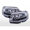 Halogen headlight set VW T6 year 16 19 chrome