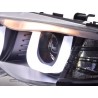 Daylight headlight LED DRL look BMW 3 series E46 Limo Touring 02 05 black for right hand drive