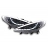 Daylight headlight LED daytime running lights Peugeot 207 06 black