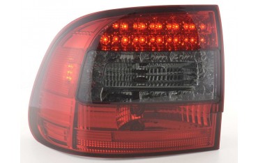LED taillights set Porsche Cayenne type 955 02 06 red black