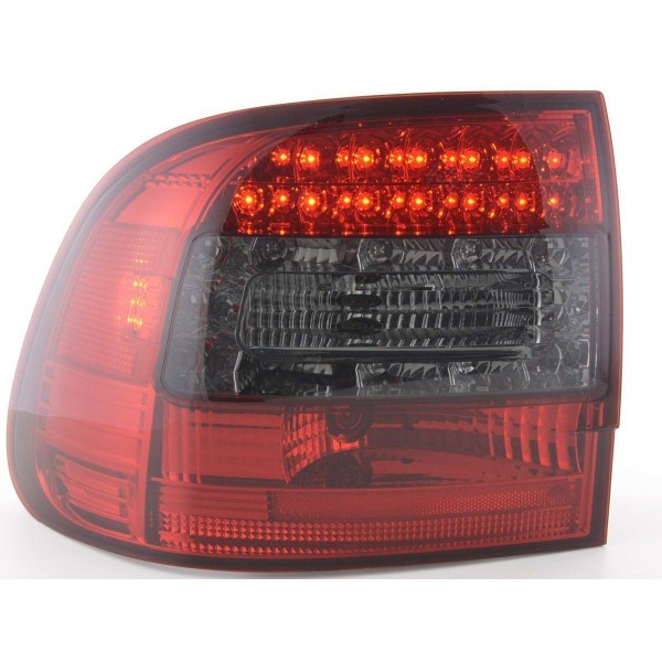 LED taillights set Porsche Cayenne type 955 02 06 red black