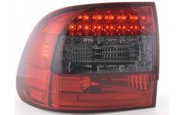 LED taillights set Porsche Cayenne type 955 02 06 red black