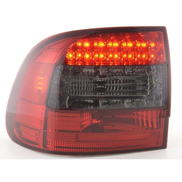 LED taillights set Porsche Cayenne type 955 02 06 red black