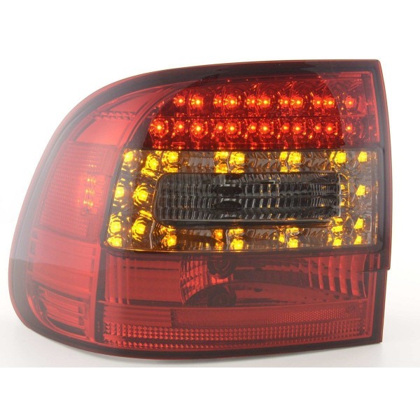 LED taillights set Porsche Cayenne type 955 02 06 red black
