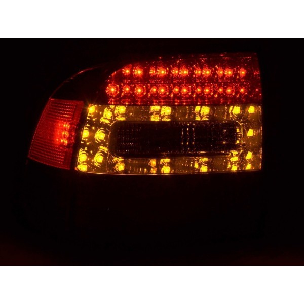 LED taillights set Porsche Cayenne type 955 02 06 red black