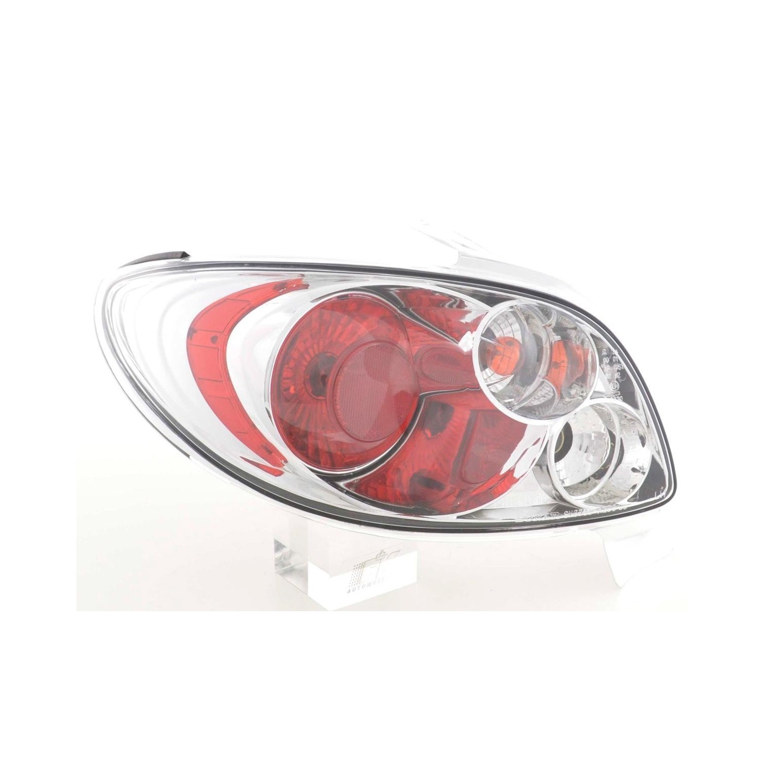 Taillights set Peugeot 206 CC type 2 99 06 chrome