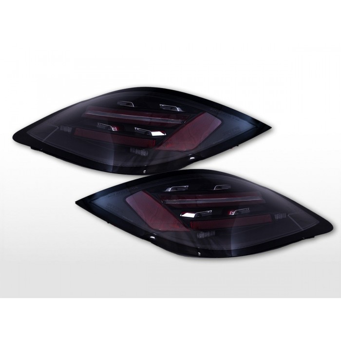 LED taillights set Porsche 9872 Boxster BJ 09 12 black