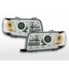 Daylight headlight LED DRL look Audi 80 type B4 91 94 chrome