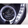Daylight headlight LED DRL look Mini Cooper type R50 01 06 black