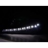 Daylight LED DRL look headlights Opel Astra H black