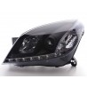 Daylight LED DRL look headlights Opel Astra H black