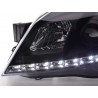 Daylight LED DRL look headlights Opel Astra H black