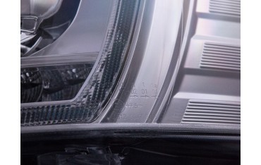 Halogen headlight set LED daytime running lights VW T5 year 10 15 chrome