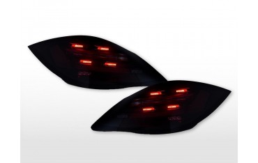 LED taillights set Porsche 9872 Boxster BJ 09 12 black smoke