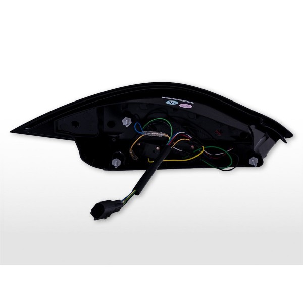 LED taillights set Porsche 9872 Boxster BJ 09 12 black smoke