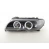 Headlight set BMW 3 series E46 Coupe Cabrio 03 05 black