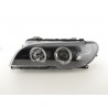 Headlight set BMW 3 series E46 Coupe Cabrio 03 05 black