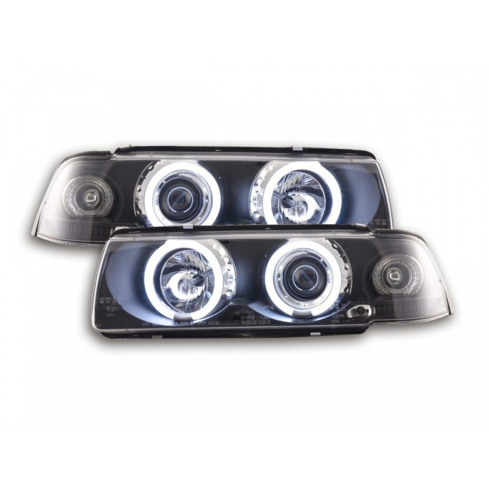 Headlight set angel eyes CCFL BMW 3 series E36 Coupe Cabrio 92 98 black